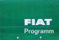 Preview: Fiat Modellprogramm 1963 Automobilprospekt (10316)